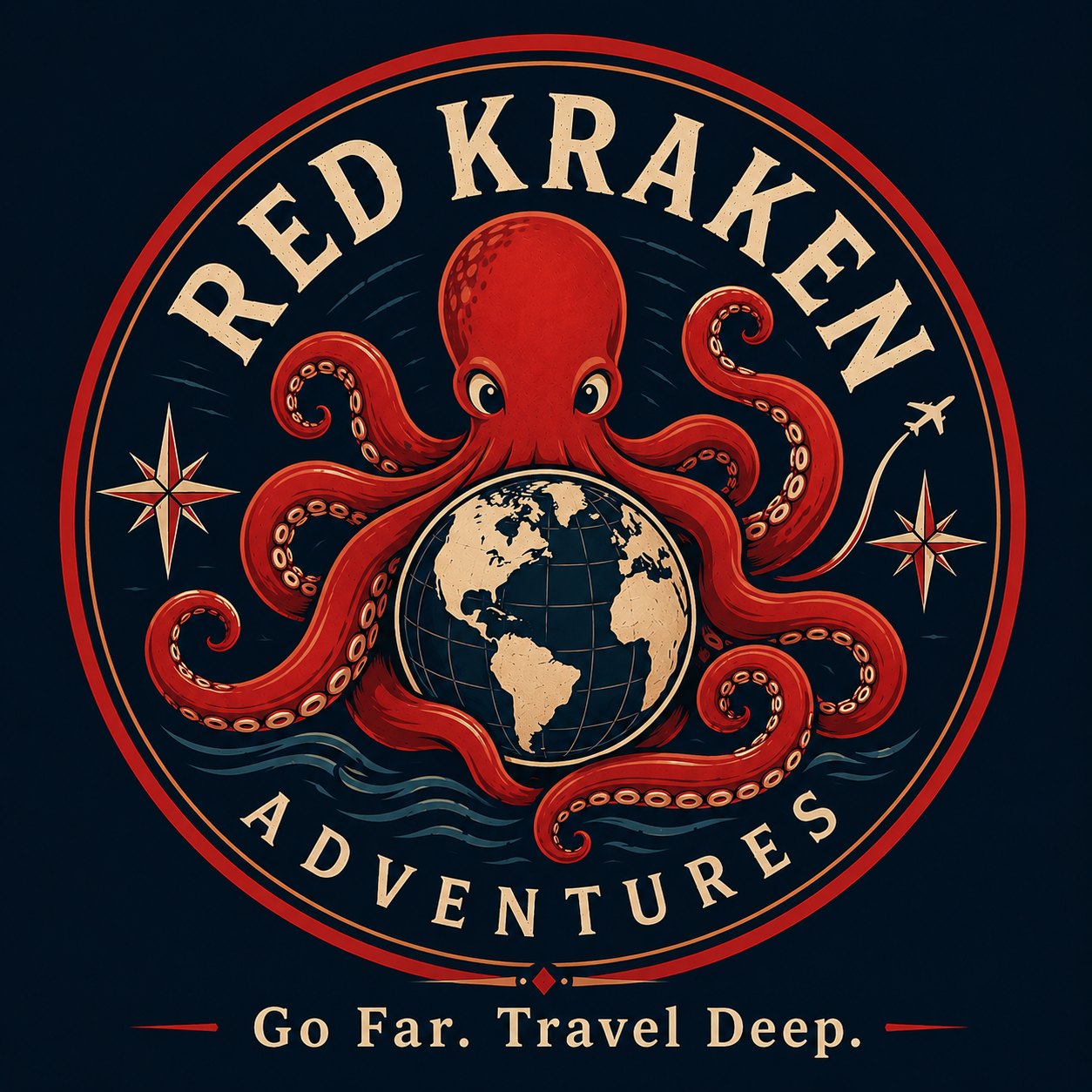 Red Kraken Adventures Emblem